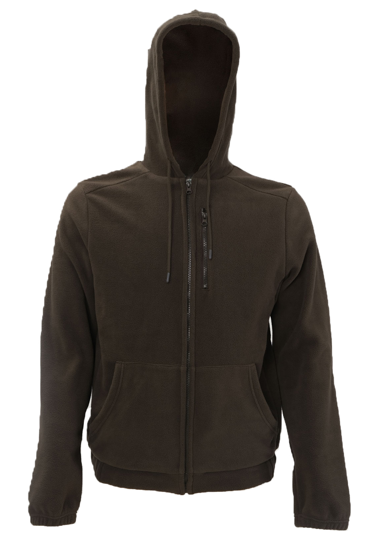 Maglia maglione pile cappuccio invernale caccia neve sportiva felpa uomo